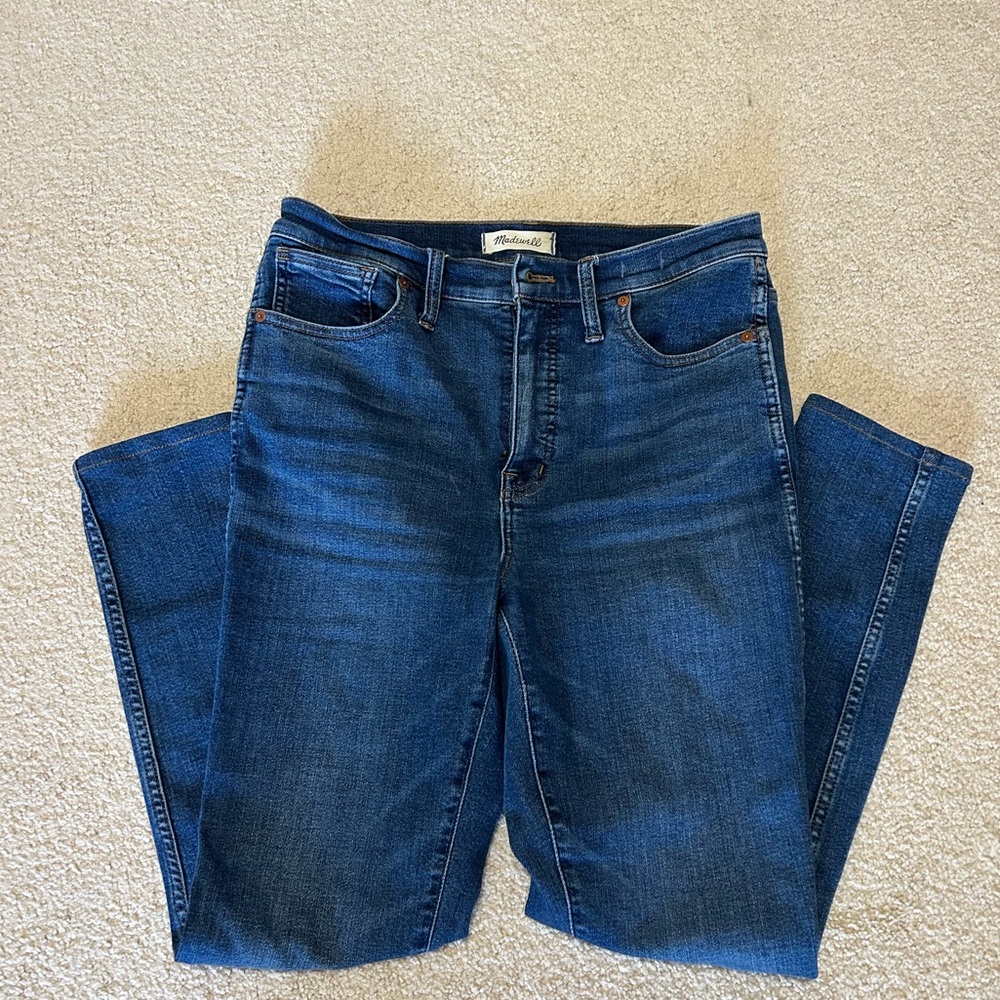Madewell 10” high rise skinny, size 29